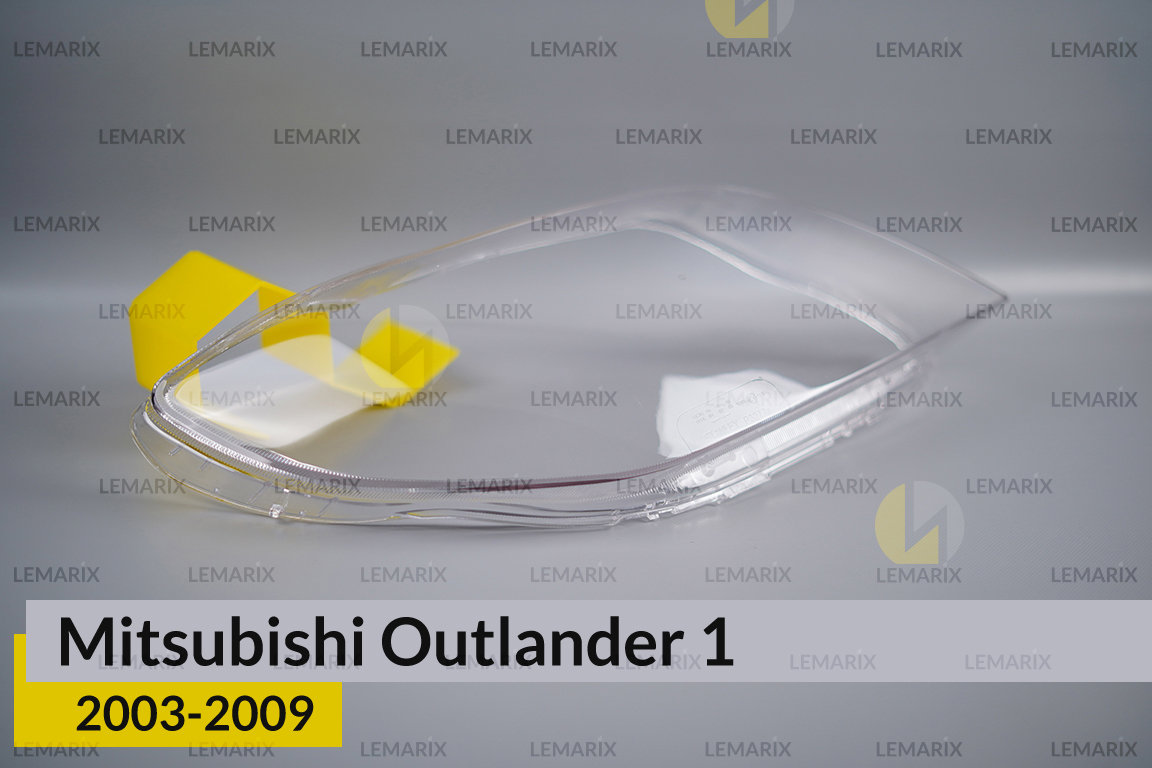Скло фари Mitsubishi Outlander 1 (2003-2009) праве