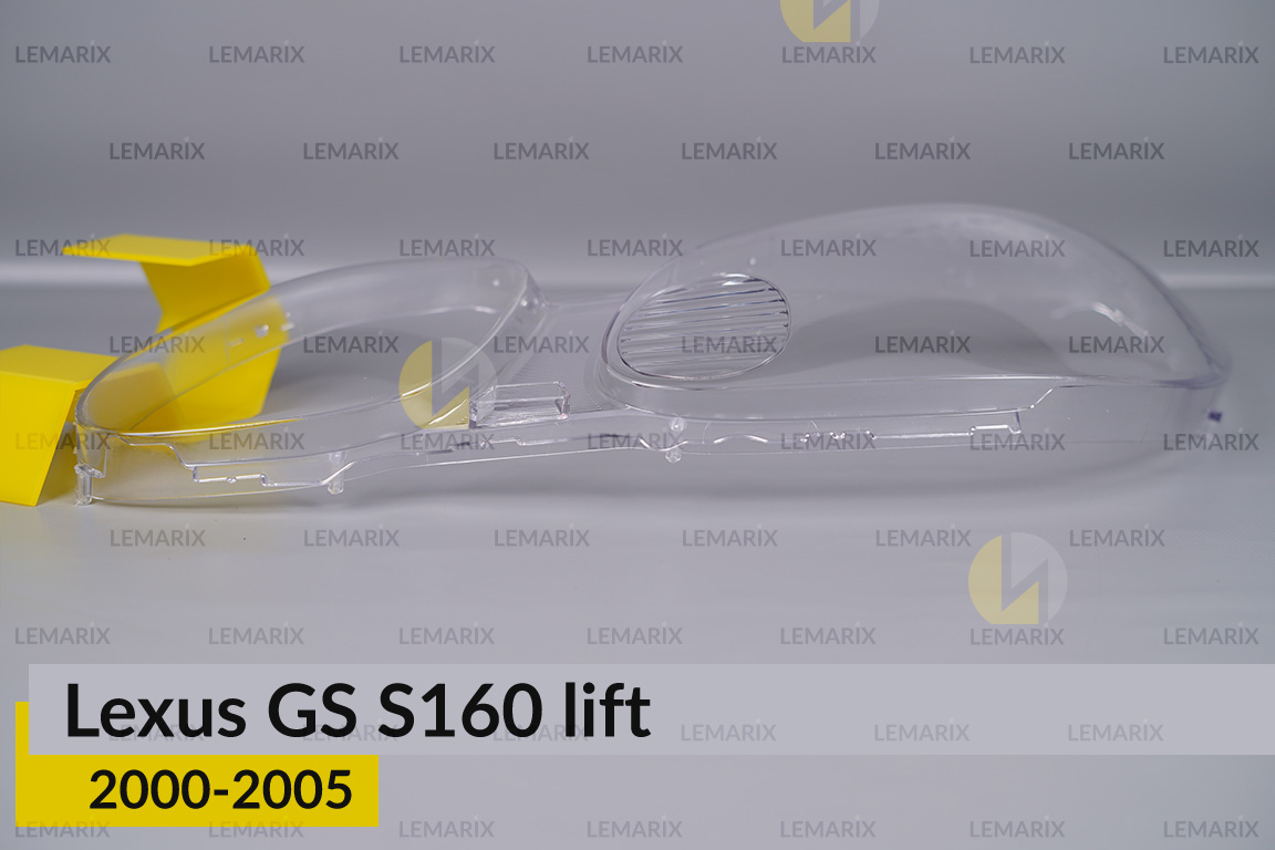 Скло фари Lexus GS S160 (2000-2005) рест ліве