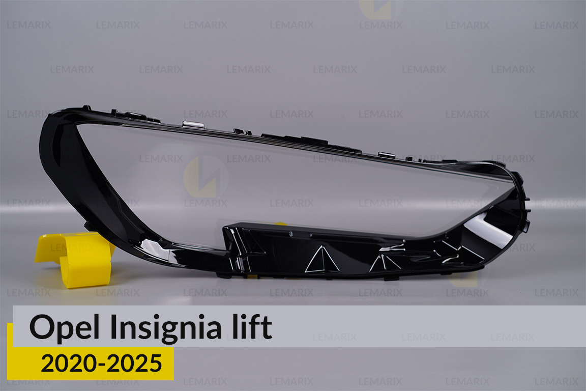 Скло фари Opel Insignia (2020-2025) рест ліве