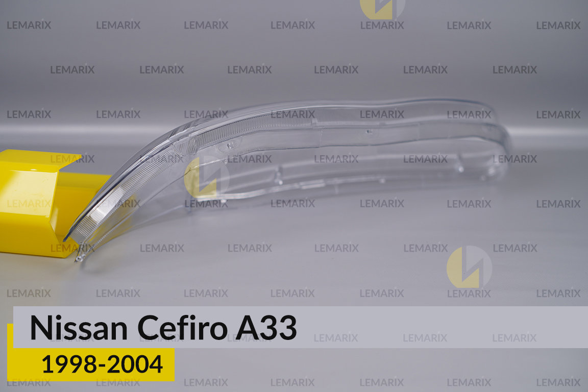 Скло фари Nissan Cefiro A33 (1998-2004) ліве