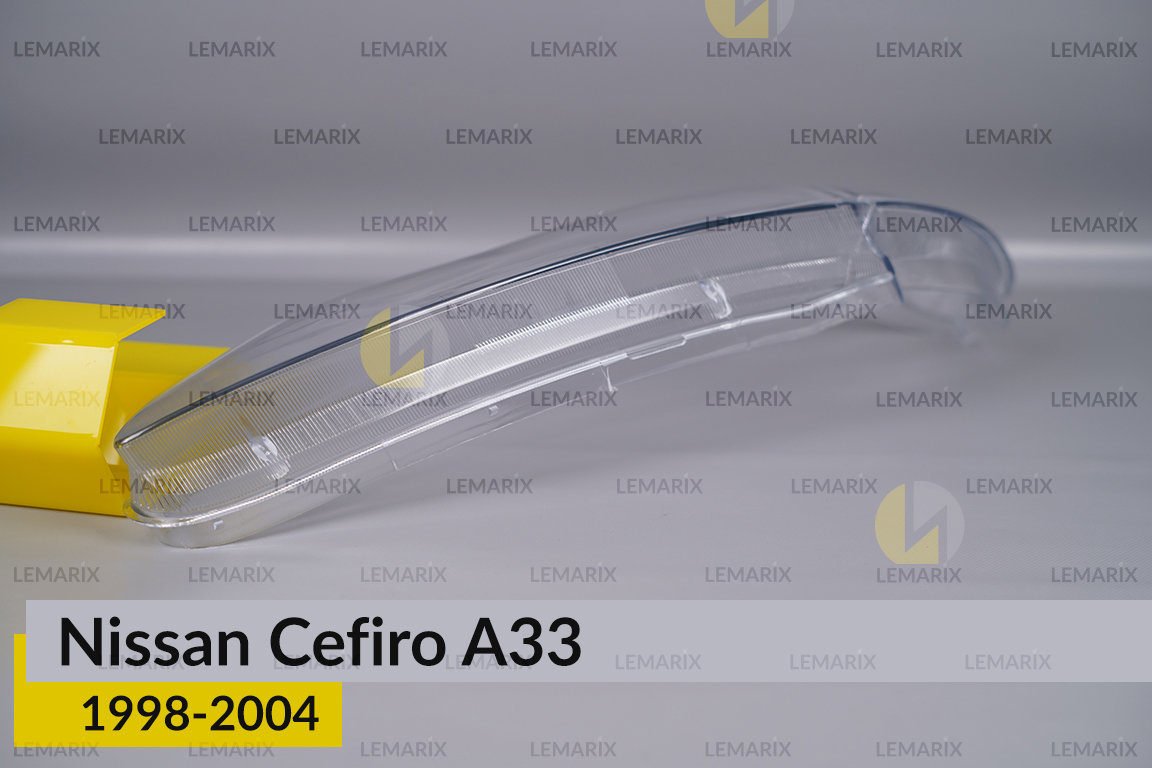 Скло фари Nissan Cefiro A33 (1998-2004) ліве