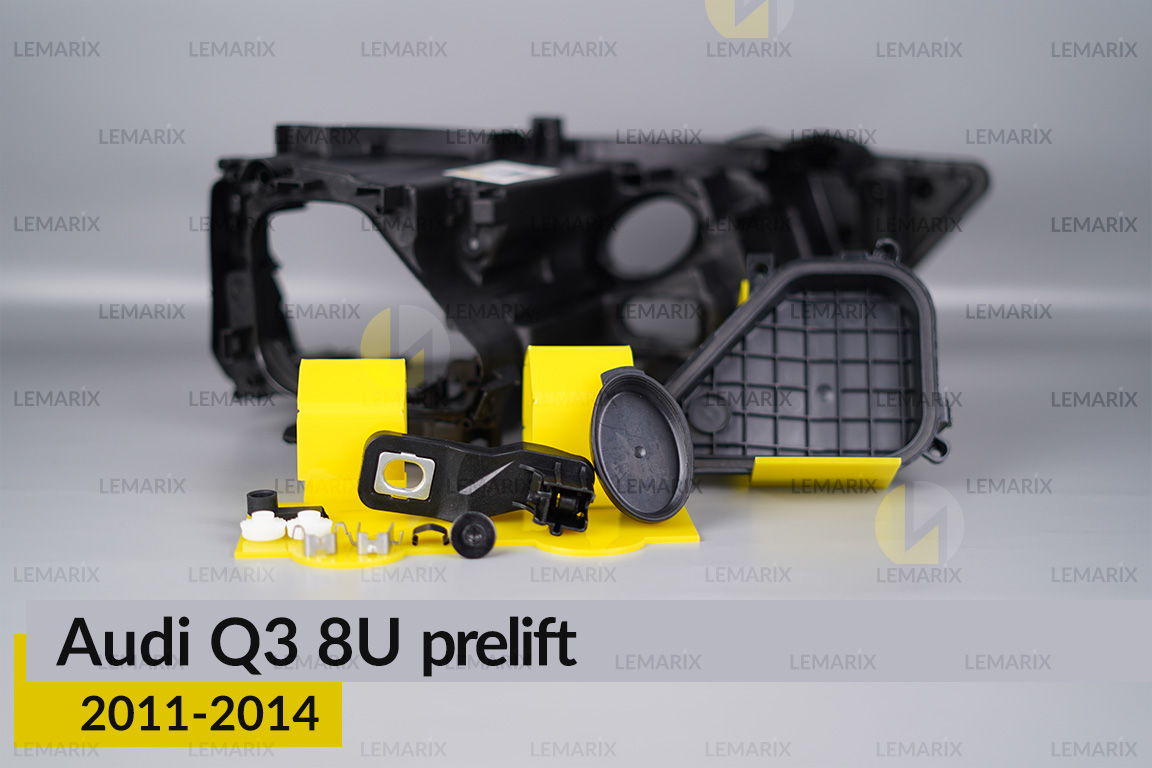 Сервісний комплект корпуса фар Audi Q3 8U (2011-2014) дорест лівий