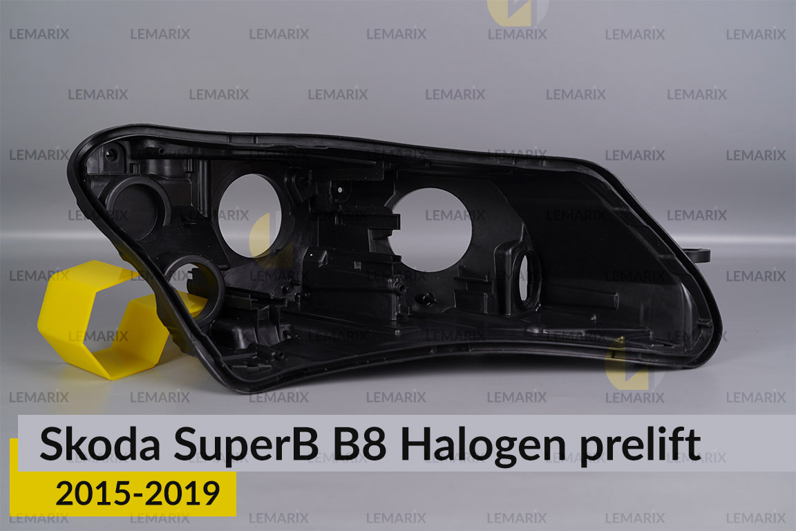 Корпус фари Skoda SuperB B8 Halogen (2015-2019) дорест правий