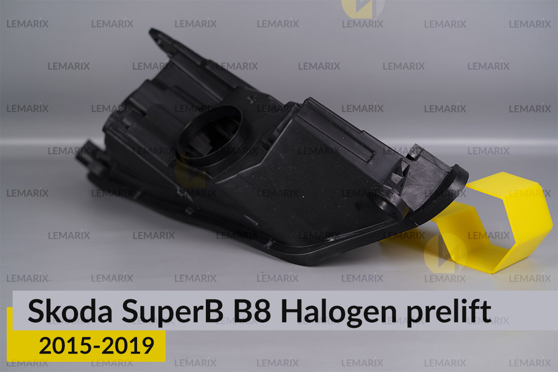 Корпус фари Skoda SuperB B8 Halogen (2015-2019) дорест правий