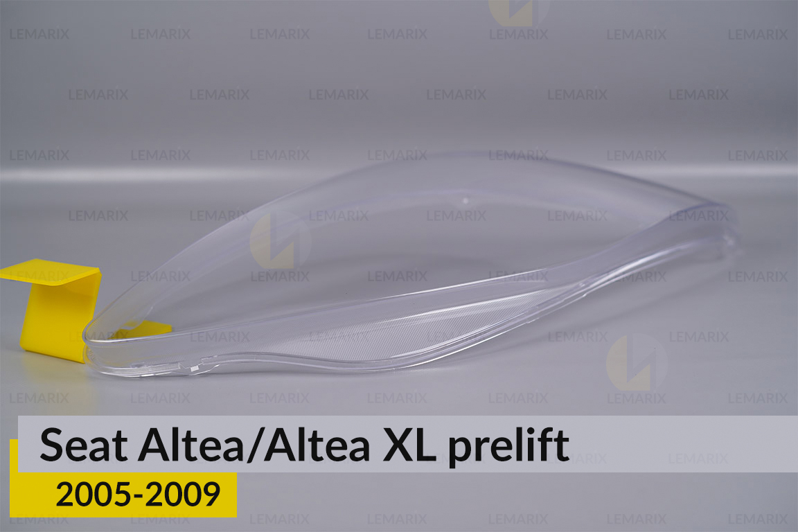 Скло фари Seat Altea/Altea XL (2005-2009) дорест праве