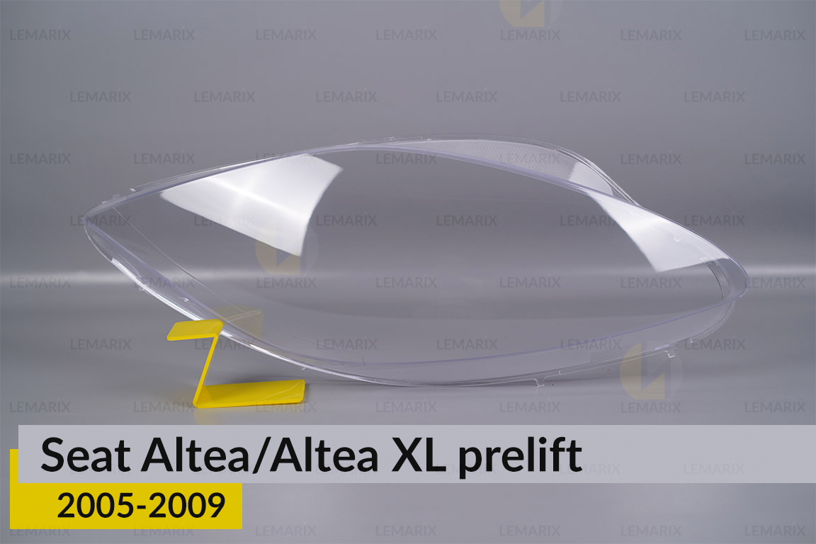 Скло фари Seat Altea/Altea XL (2005-2009) дорест праве