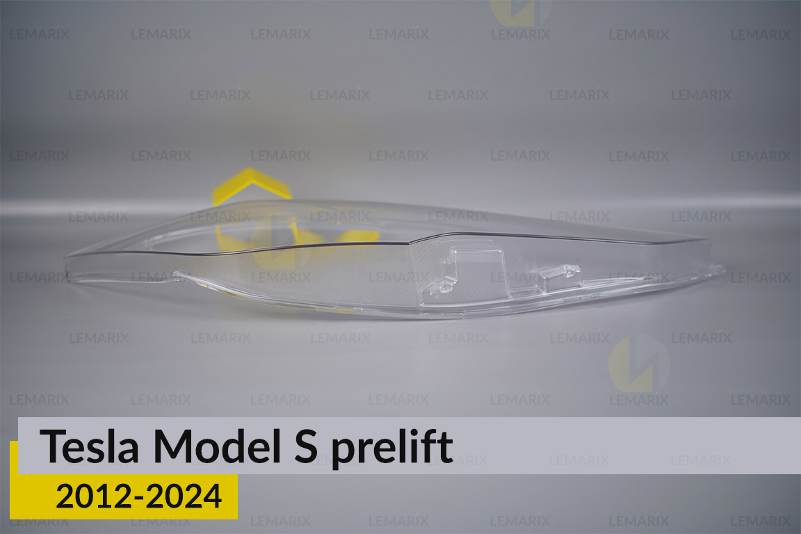 Скло фари Tesla Model S (2012-2016) дорест праве