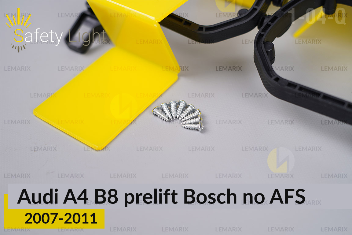 Перехідна рамка для Audi A4 B8 Bosch no AFS (2007-2011) дорест