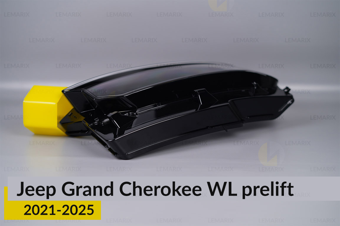 Скло фари Jeep Grand Cherokee WL (2021-2026) дорест ліве