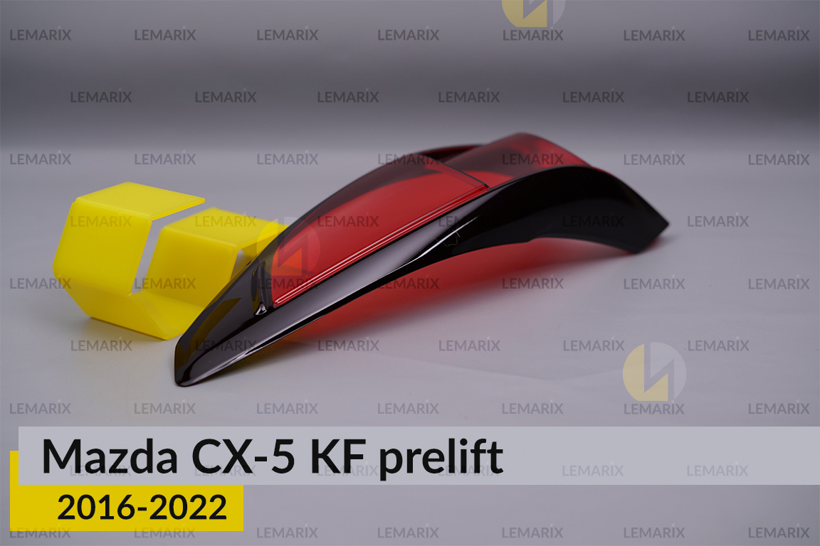 Скло заднього ліхтаря зовнішнє в крилі Mazda CX-5 KF (2016-2022) дорест праве