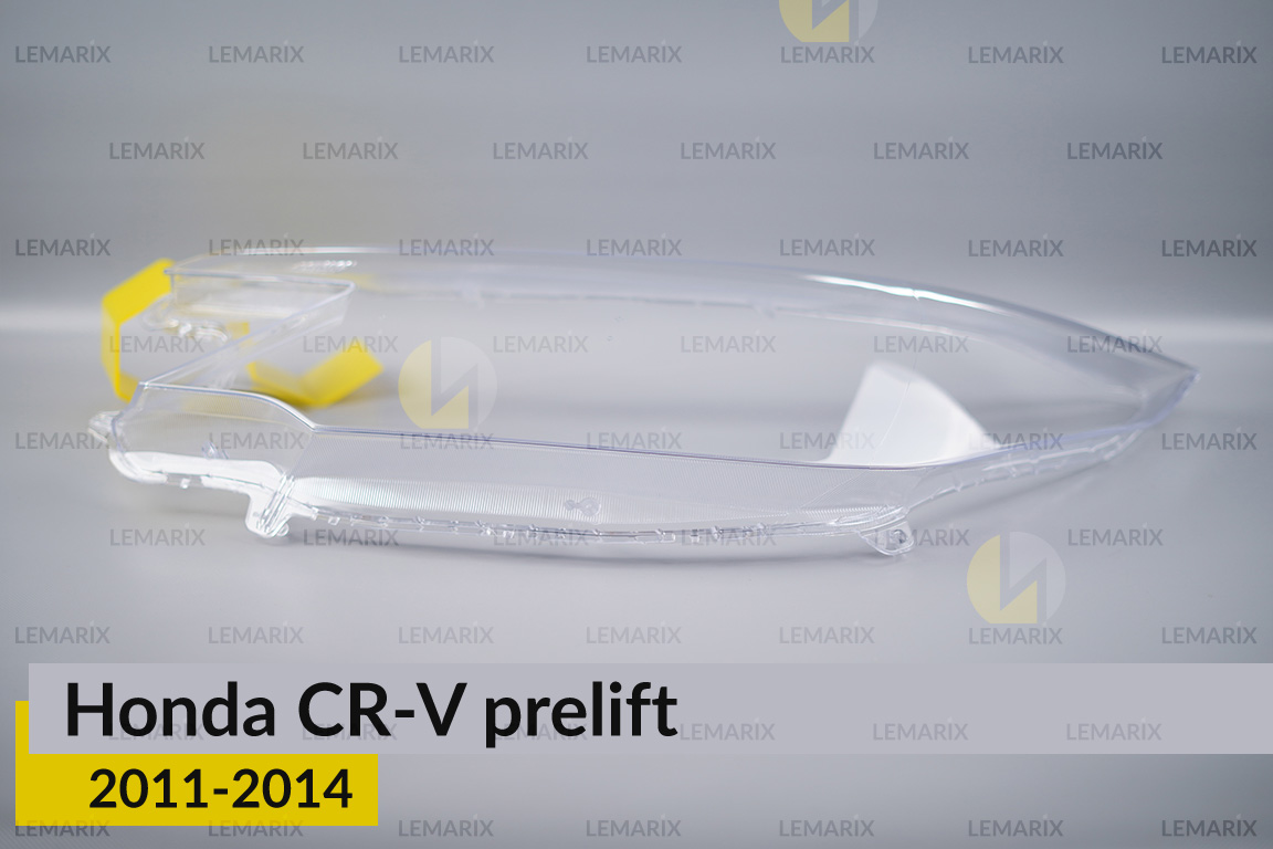 Скло фари Honda CR-V (2011-2014) дорест ліве