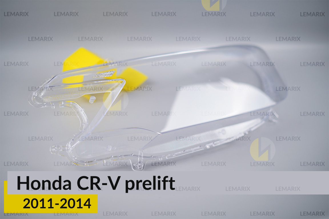 Скло фари Honda CR-V (2011-2014) дорест ліве