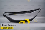 Скло фари Ford Taurus (2020-2022) ліве