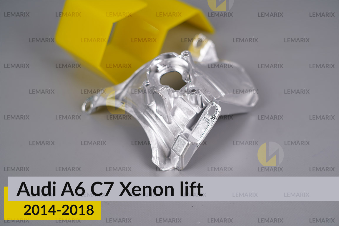 Хромований відбивач поворотника Audi A6 C7 Xenon (2014-2018) рест лівий