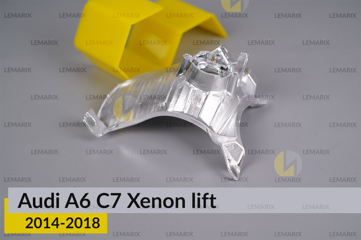 Хромований відбивач поворотника Audi A6 C7 Xenon (2014-2018) рест лівий