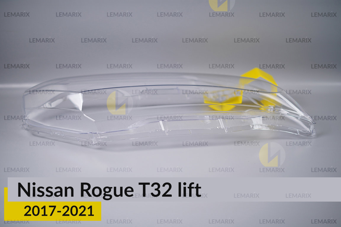 Скло фари Nissan Rogue T32 (2017-2021) рест праве