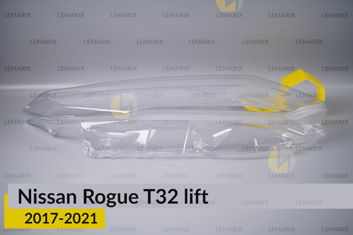 Скло фари Nissan Rogue T32 (2017-2021) рест праве
