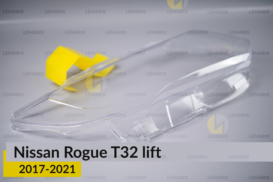 Скло фари Nissan Rogue T32 (2017-2021) рест праве