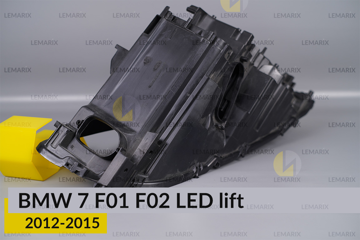 Корпус фари BMW 7 F01 F02 LED (2012-2015) рест лівий