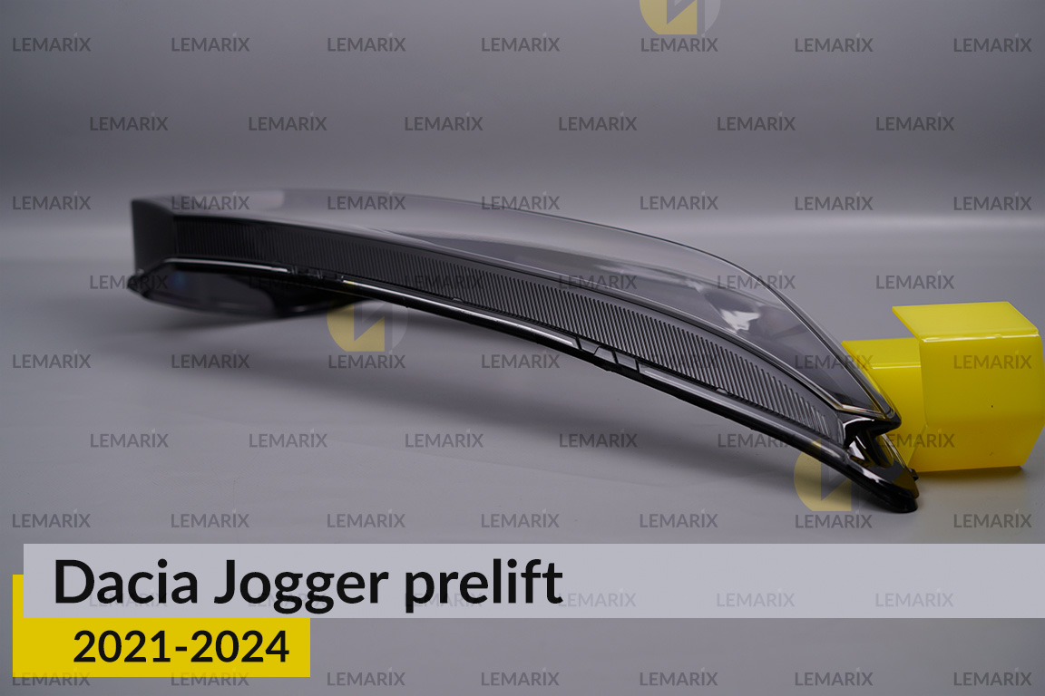 Скло фари Dacia Jogger (2020-2025) дорест/1 рест праве