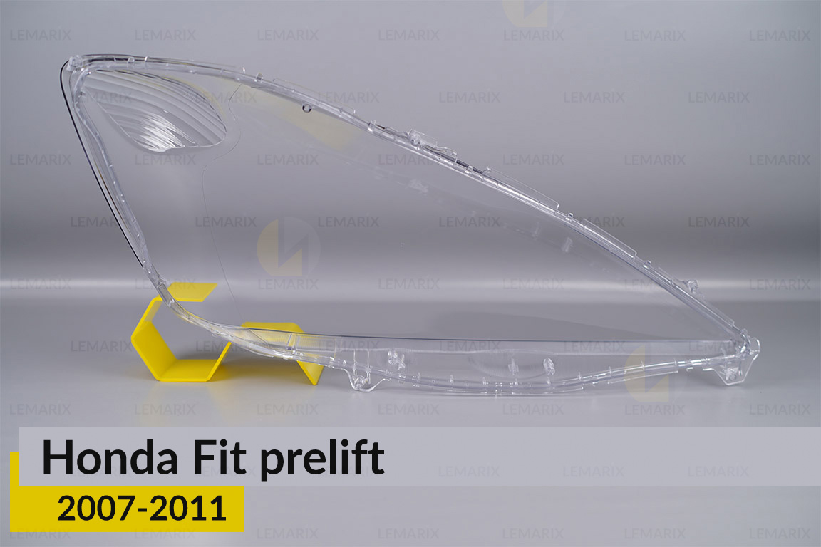 Скло фари Honda Fit (2007-2011) дорест ліве