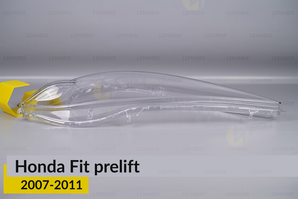 Скло фари Honda Fit (2007-2011) дорест ліве