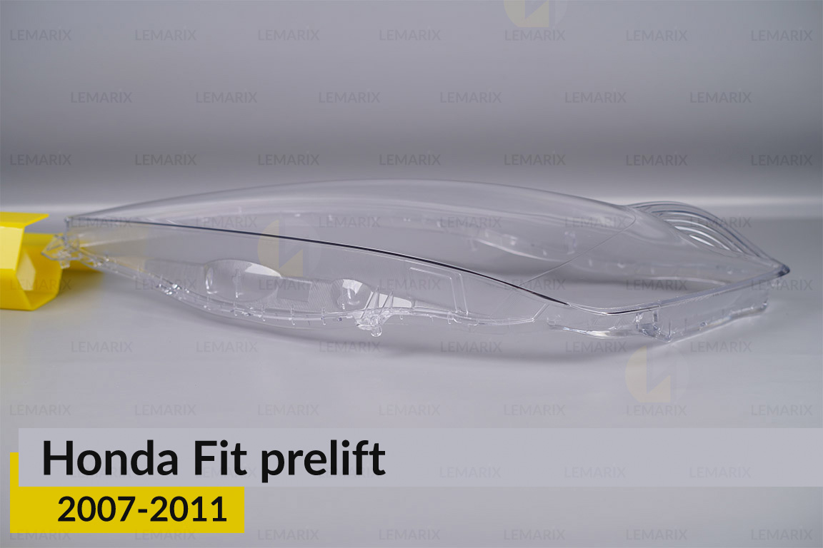 Скло фари Honda Fit (2007-2011) дорест ліве