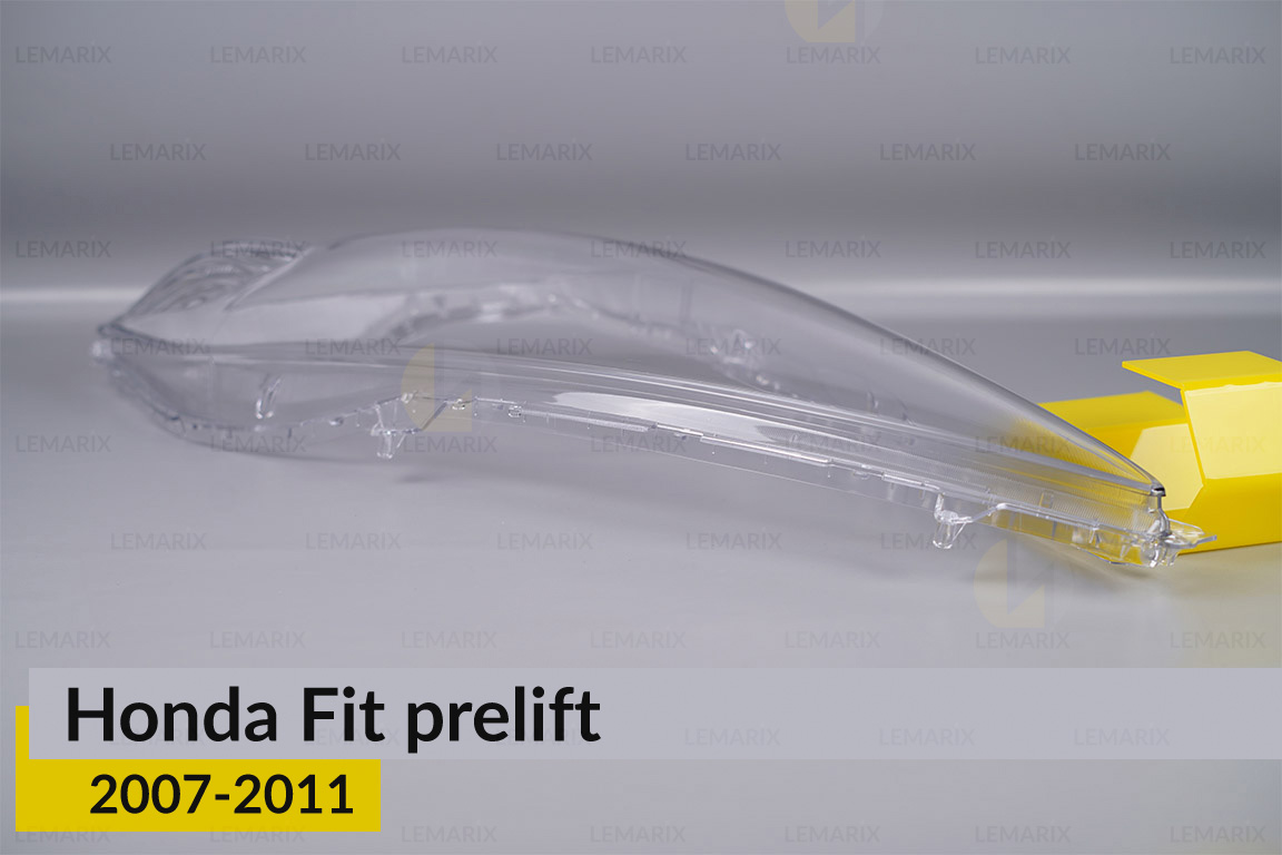 Скло фари Honda Fit (2007-2011) дорест ліве