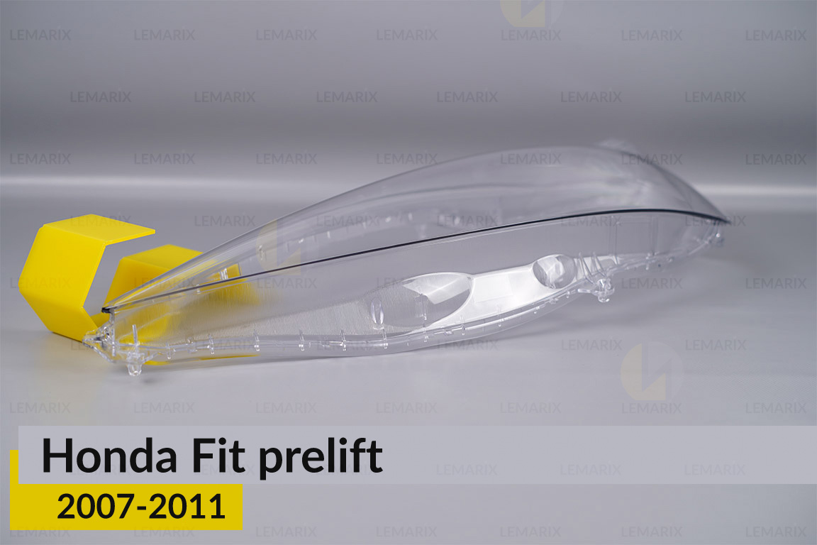 Скло фари Honda Fit (2007-2011) дорест ліве