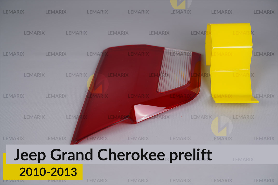 Скло заднього ліхтаря внутрішнє в кришці багажника Jeep Grand Cherokee (2010-2013) дорест праве