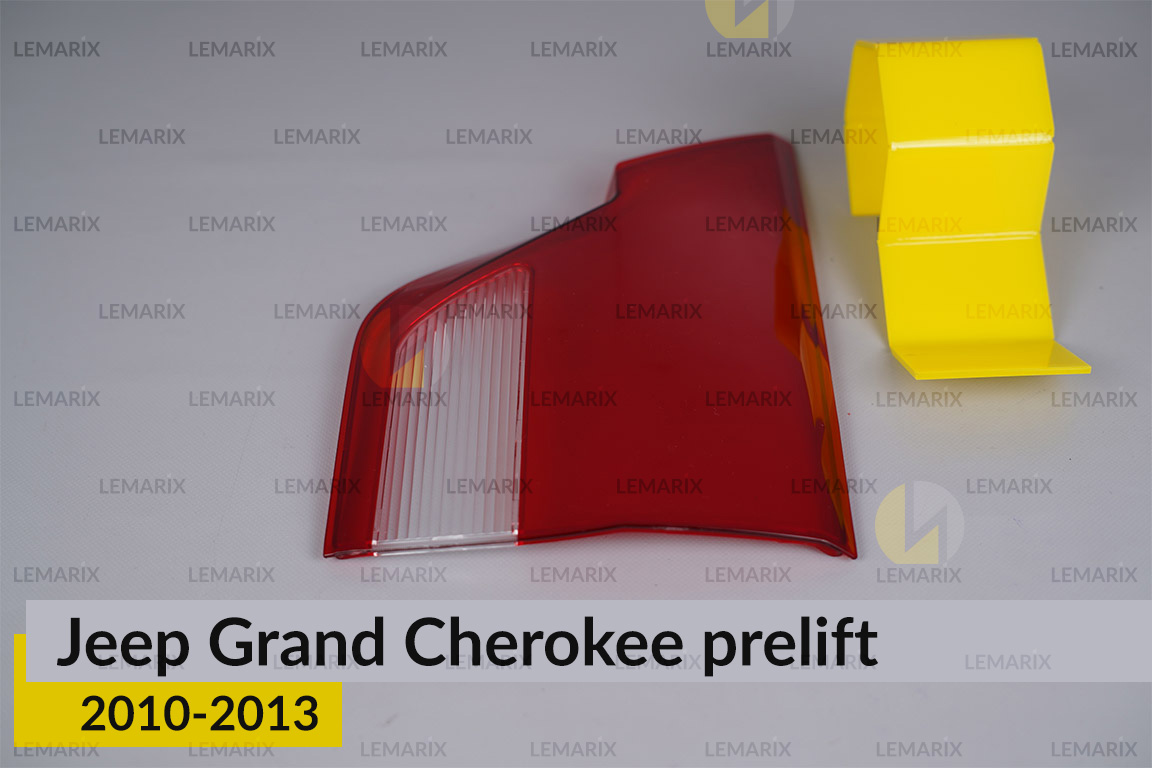 Скло заднього ліхтаря внутрішнє в кришці багажника Jeep Grand Cherokee (2010-2013) дорест праве