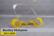 Скло заднього ліхтаря Bentley Mulsanne (2011-2020) ліве