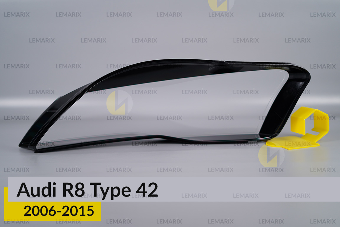 Скло фари Audi R8 Type 42 (2006-2015) праве