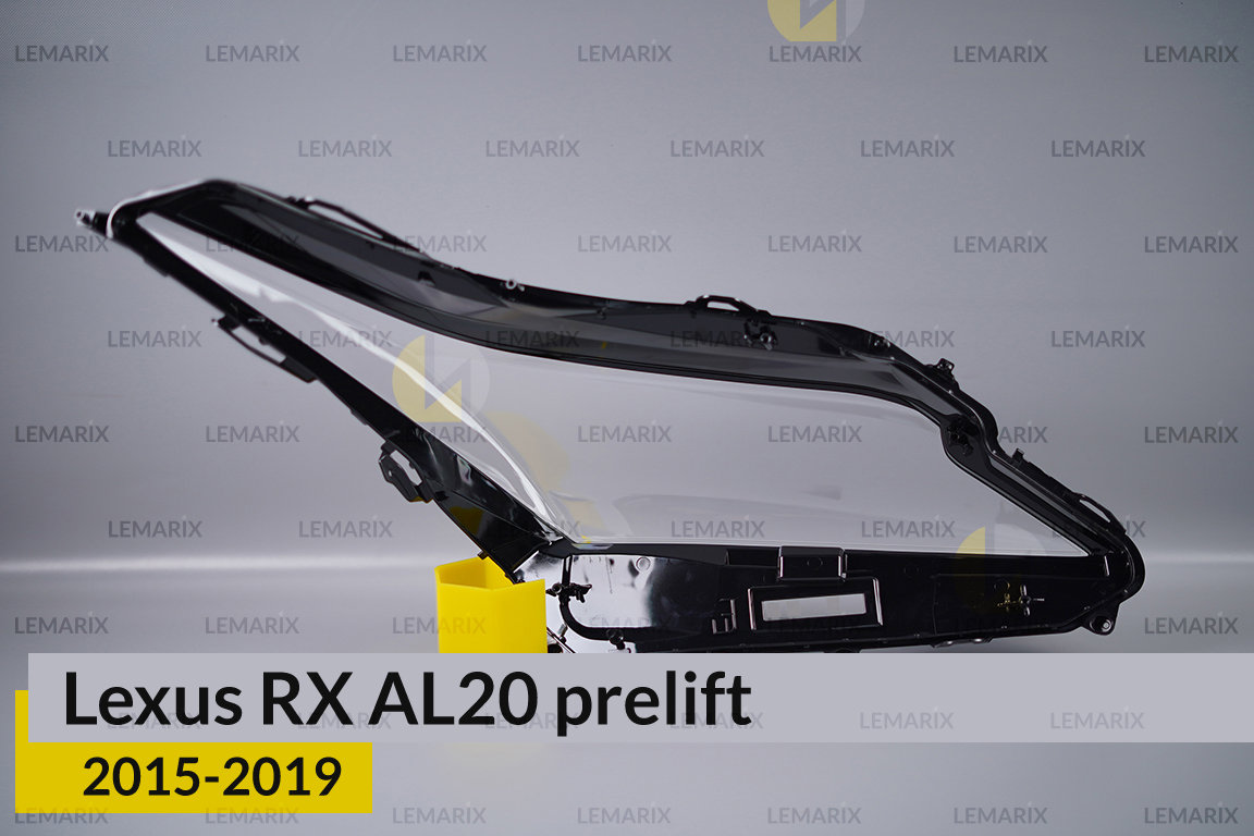 Скло фари Lexus RX AL20 (2015-2019) дорест ліве