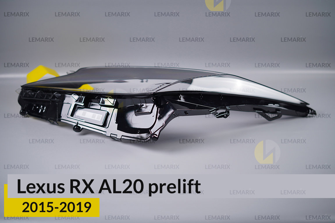 Скло фари Lexus RX AL20 (2015-2019) дорест ліве