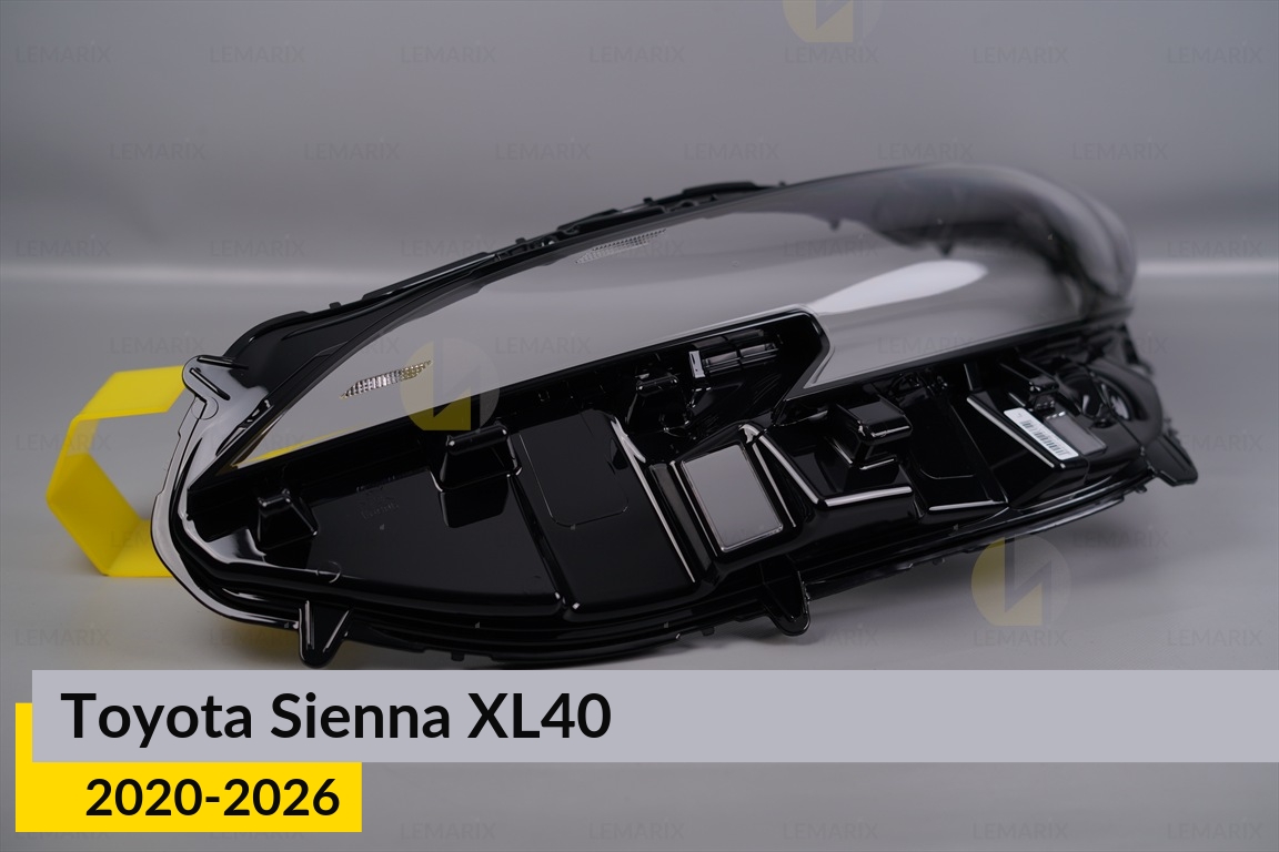 Скло фари Toyota Sienna XL40 (2020-2026) ліве