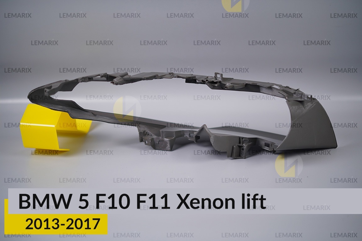 Декоративна маска BMW 5 F10 F11 Xenon (2013-2017) рест ліва
