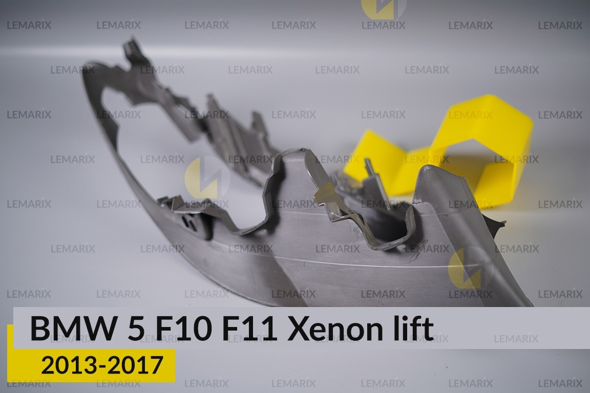 Декоративна маска BMW 5 F10 F11 Xenon (2013-2017) рест ліва