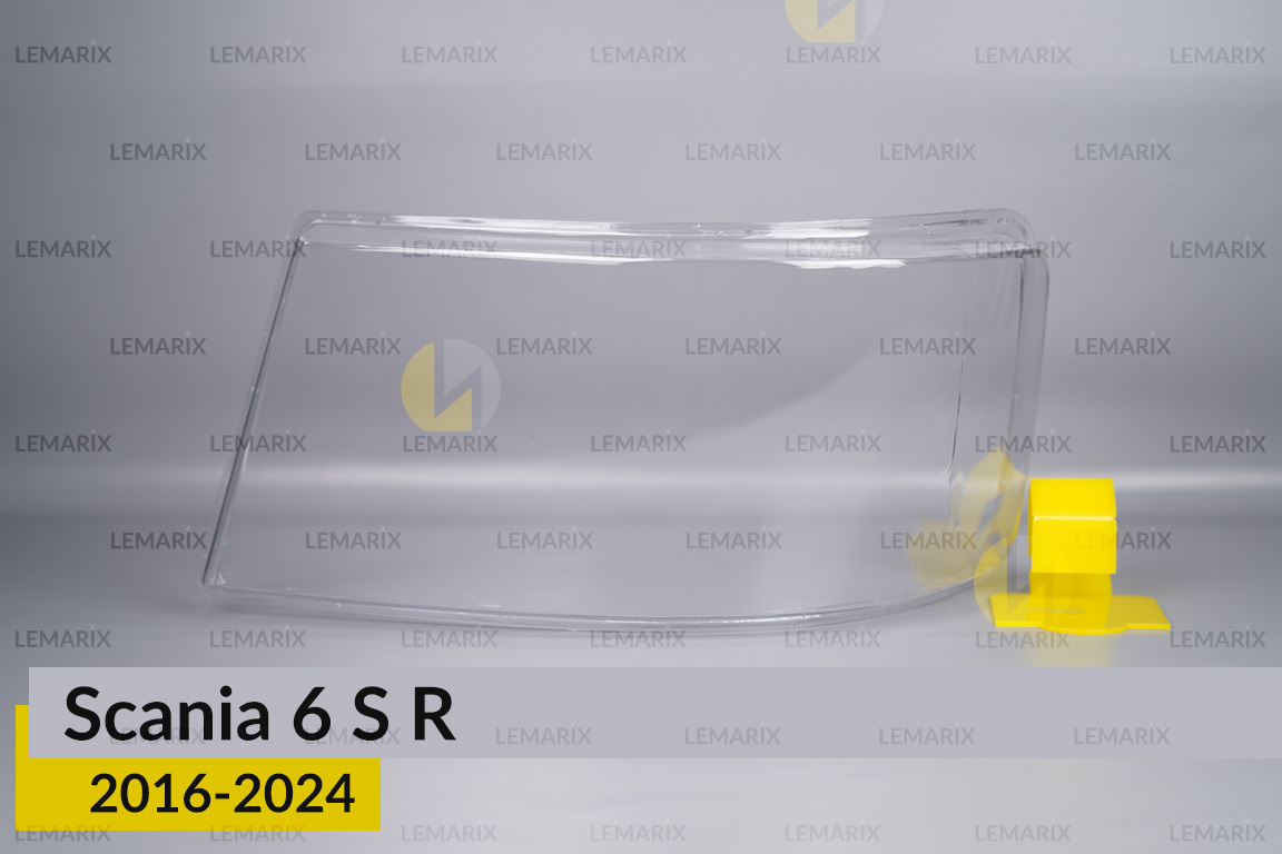 Скло фари Scania 6 S R (2016-2026) ліве