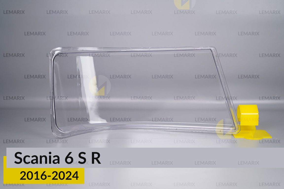 Скло фари Scania 6 S R (2016-2026) ліве