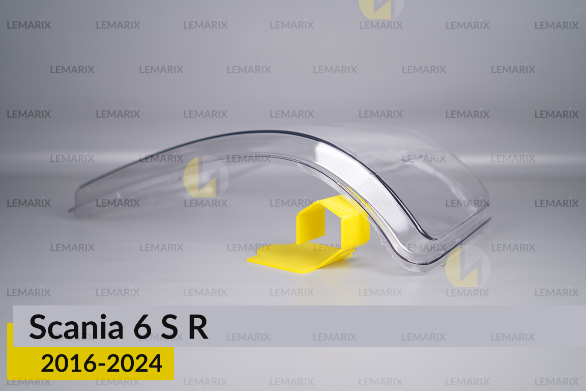 Скло фари Scania 6 S R (2016-2026) ліве