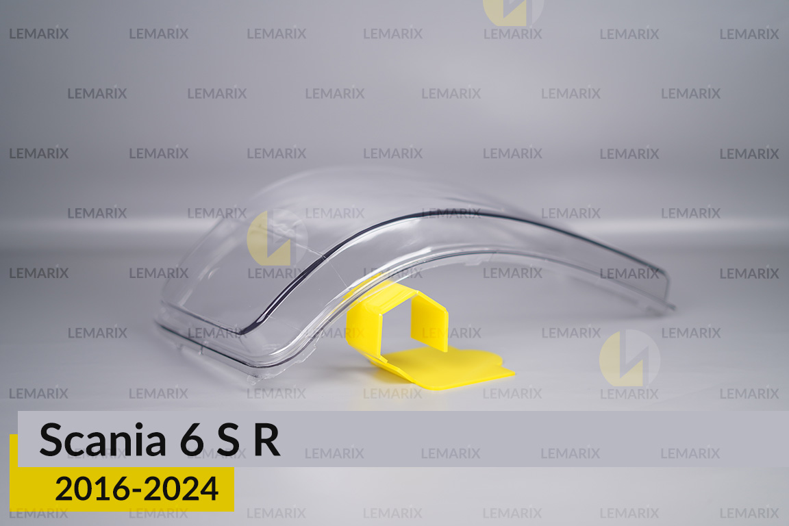 Скло фари Scania 6 S R (2016-2026) ліве