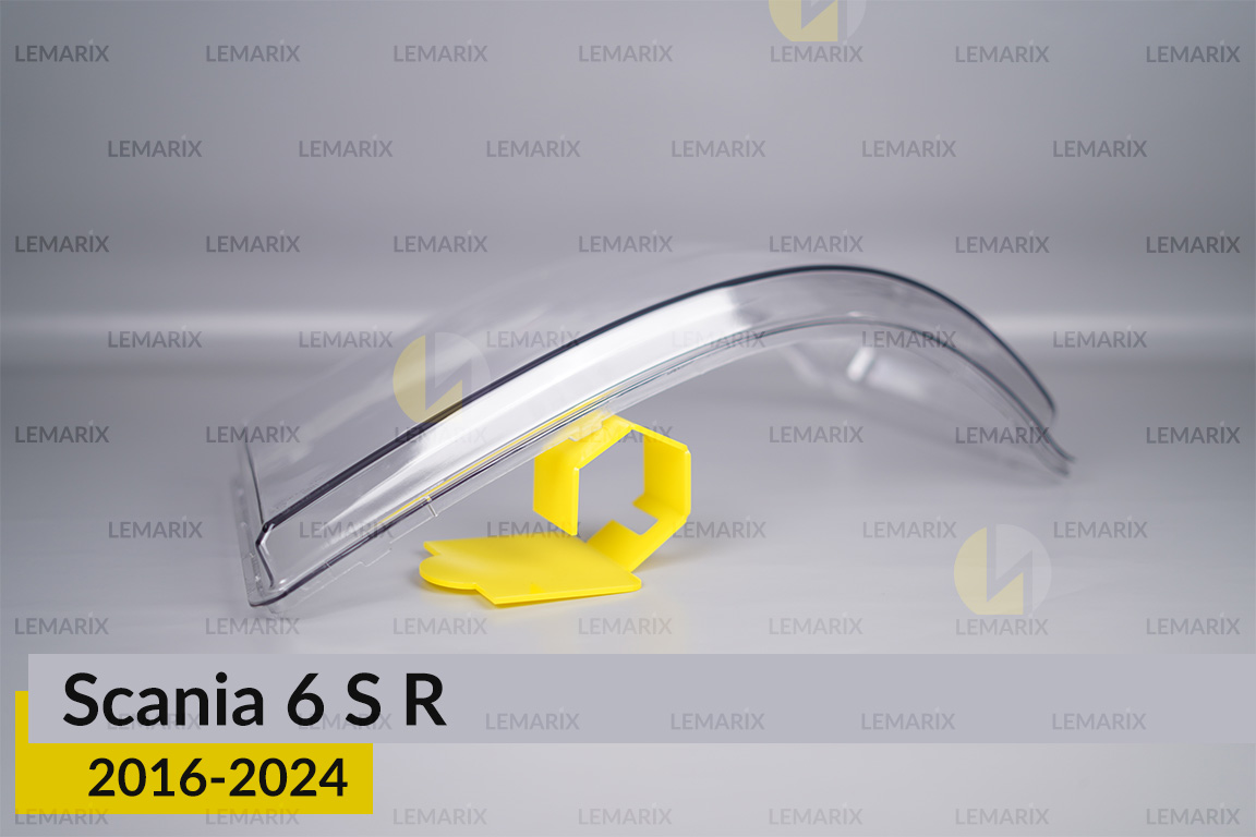 Скло фари Scania 6 S R (2016-2026) ліве