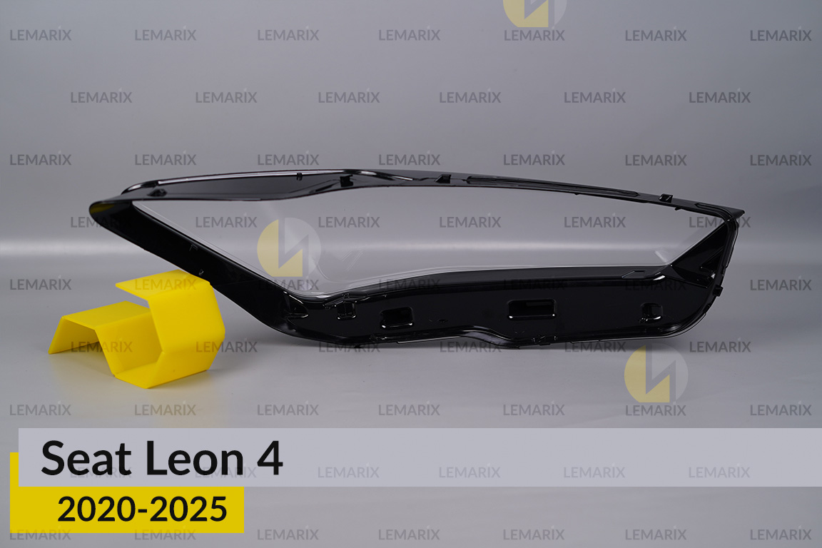 Скло фари Seat Leon 4 (2020-2024) дорест ліве