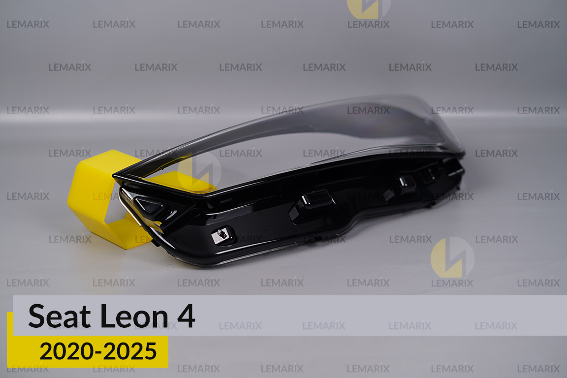 Скло фари Seat Leon 4 (2020-2024) дорест ліве