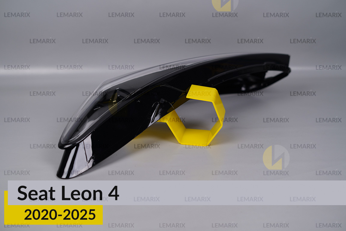 Скло фари Seat Leon 4 (2020-2024) дорест ліве