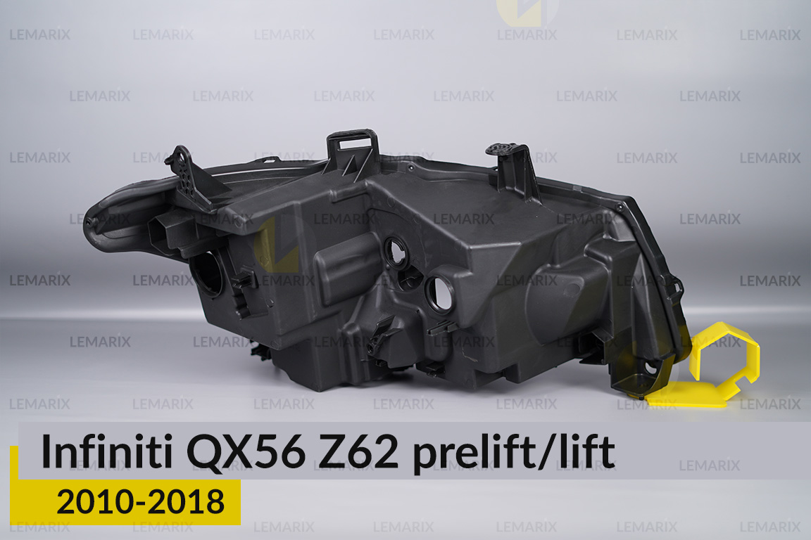 Корпус фари Infiniti QX56 Z62 (2010-2018) дорест/рест лівий