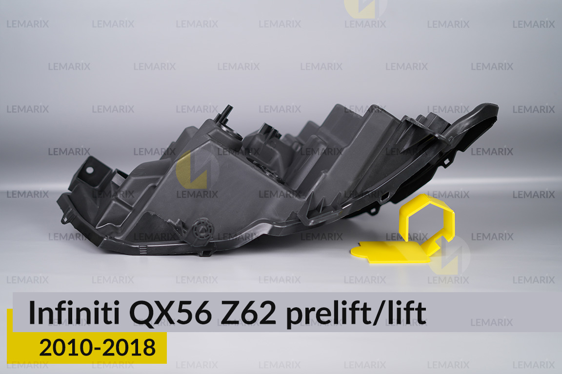 Корпус фари Infiniti QX56 Z62 (2010-2018) дорест/рест лівий
