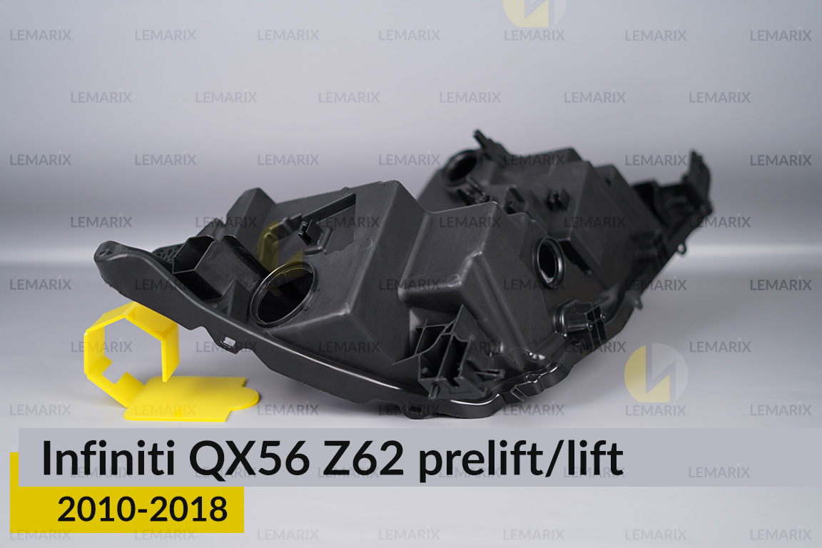 Корпус фари Infiniti QX56 Z62 (2010-2018) дорест/рест лівий