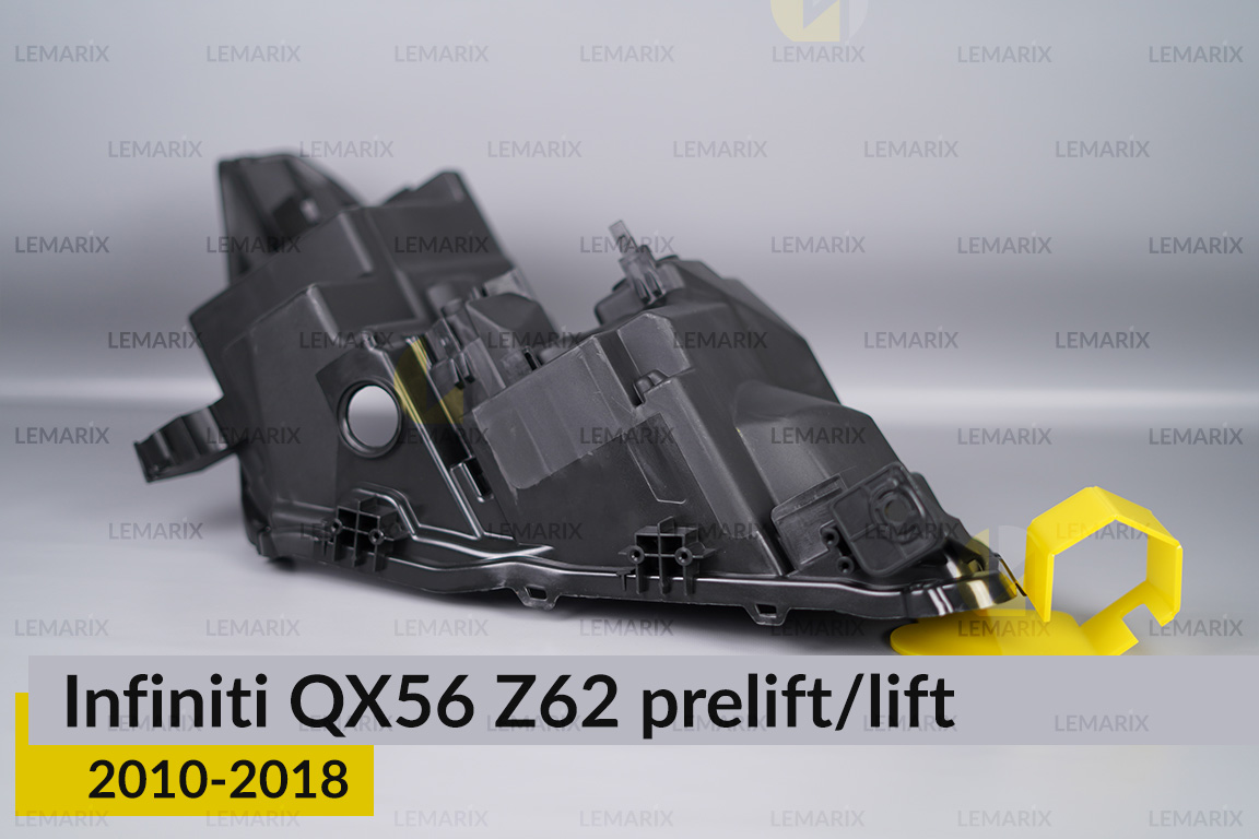 Корпус фари Infiniti QX56 Z62 (2010-2018) дорест/рест лівий